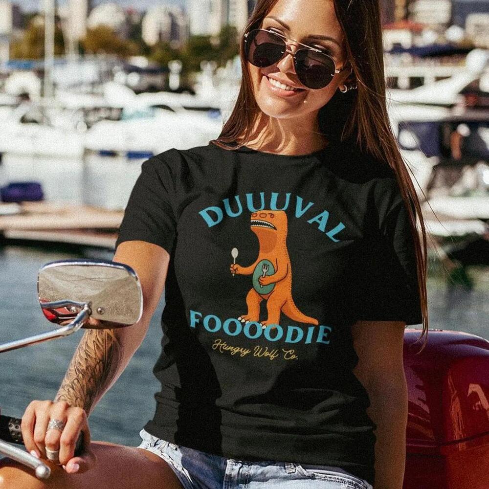 Duuuval Foodie Jacksonville Jaguars Funny Local Food Lover Tee